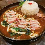 ジパングカリーカフェ 和風カレー HiGE BozZ 中崎町本店 - トリュフも香る。