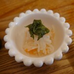 cafe 野野 - ◯大根の甘酢和え
シャキシャキ食感で美味しい