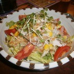 あぶ - 島豚シャブサラダ（500円）