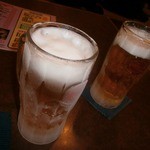 あぶ - オリオンビール生（500円）