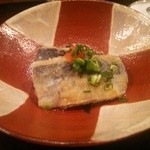 鮨 波やし - 鰯炙りポン酢