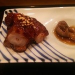 鮨 波やし - 煮だこ、穴子きも