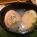 鮨 波やし - はまぐり吸い物