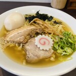 Menya Kouno - 味玉　塩ラーメン（大盛り）