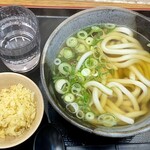 うどん王 - かけうどん