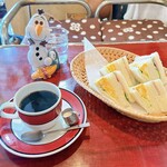 シャノアール - コーヒーとサンドイッチの組み合わせ
喫茶店で、1番好きなんです♡