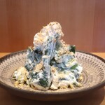 こころや - ほうれん草・スナップインゲン・くるみ白和え