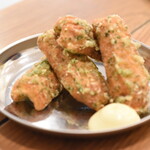 Isobe fried fish sausage