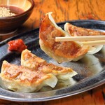 Amiyaki Jingisukan Hitsuji Niku Sakaba Godai - 羊肉餃子は特製ダレで！