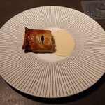 la buche - アマゴ 紅菜苔 カンゾウ 202403