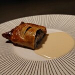 la buche - アマゴ 紅菜苔 カンゾウ 202403