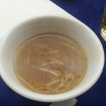 掬水亭 - ふかひれスープ