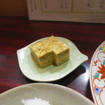 Mizushima - 本日の小鉢『厚焼き玉子』少し甘目の味