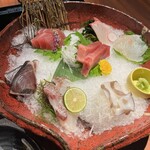 鮪しゃぶしゃぶ 鯛めし 湊〇 - 