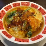 Bamiyan - 牡蠣玉ラーメン（麺大盛り）