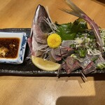 お福寿司 - 鯵刺身