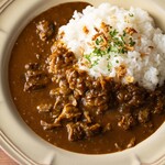 Homemade European beef tendon curry