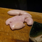 にい留 - 河豚の白子が待機しているところです…笑