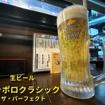 串ヤキ炭ヤ - 生ビール