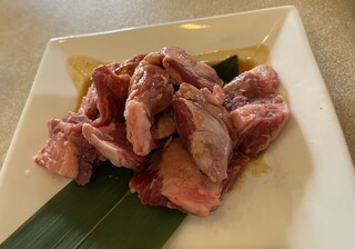 Yakiniku Juujuu Karubi - 極旨カルビランチ140g 1090円＋税