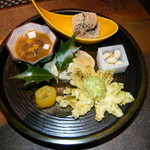 銀座 座屋 - ２．前菜盛り　2014.1.31