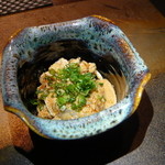 銀座 座屋 - ７．下関とらふぐ肝和え　2014.1.31