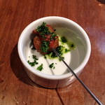 ラ・ピッチョリー・ドゥ・ルル - 通ったら覚えていただいたらしく、ランチにアミューズをいただきました。２０１４年１月