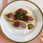 レストラン クインベル - 牛ヒレ肉カツサンド