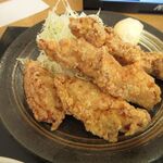 鶏彩 - 棒唐揚げの鶏彩ミニそば定食(梅) 980円