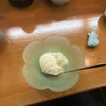 にしきや - デザートのアイスクリーム