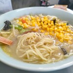 Ganso Sapporoya - 想像していたよりもしっかり食感の中細麺