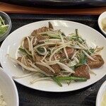 中華料理 唐韻 - レバニラ定食