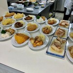 Jeiaru Shinkansen Shokudou - 天ぷら・フライ、煮物・焼物コーナー