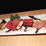 にく稲 - 塩肉盛り合せ