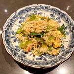 蓮 - 楚蟹レタス炒飯
