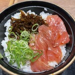 千里中央 海鮮食堂おーうえすと - 漬けマグロとこんぶ丼