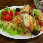 ビアタイ - ヤム・ムウセン（春雨サラダ）　セロリがきいています