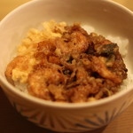 Tempura Tenkou - 海老かき揚げの天丼　(2014/01)