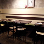 テーブル席（奥）