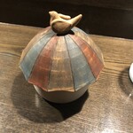 和琉料理 さりぃ - 蓋を開けけると、雲海！？