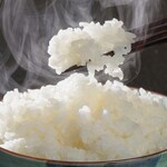 新潟肉と海鮮・50種の地酒 つるまる - 糸魚川産または岩船産のコシヒカリ