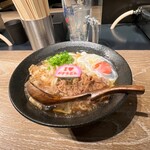 焼肉とかすうどん 龍の巣 - スタミナかすうどん ¥1230