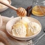 新潟肉と海鮮・50種の地酒 つるまる - 神田酪農の生乳仕立て濃厚ミルクアイス