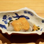 日本料理 晴山 - 淡路島鯛と生このこと新わかめ