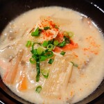 季節料理 匠 - 椀物（粕汁）