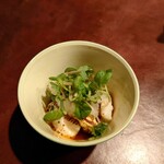 りょうりや 御旅屋 - 鯛の白子と卵