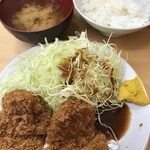 Tonkatsu Yamabe - 2024/03 ひれかつ定食 1,050円