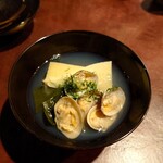 りょうりや 御旅屋 - アサリと若竹煮