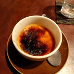 りょうりや 御旅屋 - プリン！(和三盆の凍ったぷりん）