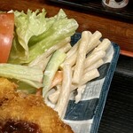 Sato - さと定食(夜：\900)　ほどよいマヨのマカサラ